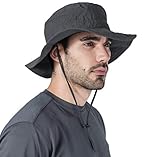 Fishing Hat for Men & Women - Boonie Hat w/UV Sun Protection for Camping, Outdoors, Hiking, Safari,...
