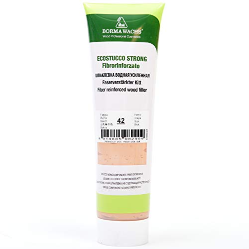 Preisvergleich Produktbild Faserverstärkter Holzkitt Spachtelmasse Extra Strong 250g (Buche - 42)