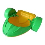 Crank Paddle Wheel Boats for Kids – Durable, Pedal-Free Plastic Water Toys; Suitable for Pools, Lakes, and...