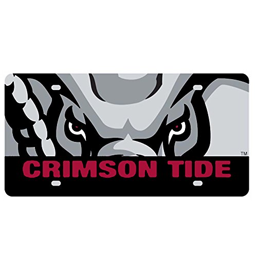 Stockdale Alabama Crimson Tide Full Color Mega Inlay License Plate