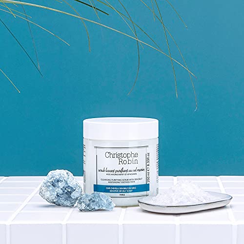 Christophe Robin Cleansing Purifying Scrub With Sea Salt, One size, 250 ml - Imagen 3