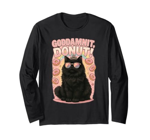 Goddammit Donut Princess Cat, divertidas vibraciones de pastelería, Donut Queen Manga Larga