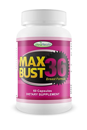 Best Natural Herbal Breast Enhancement Pills, Volume Enlargement Action with MaxBust36, Breast Lifting Anti Sagging Supplement