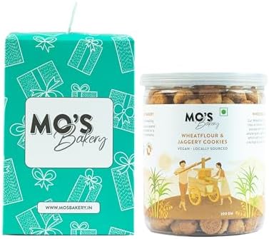 Mo's Bakery Healthy Cookies Gift Box | Wheat flour & Jaggery |Corporate Gifts | Healthy Gift Box I Premium Diwali Gift Pack | Healthy Cookies