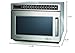 Amana HDC212 Heavy-Duty Countertop Commercial Microwave Oven with Touchpad System for Kitchen Food Preparation | 0.6 Cu Ft Capacity | 13-1/2