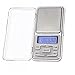 Yoyakie Mini Escala Digital, Escala portátil, báscula de Bolsillo de pesaje electrónica de Cocina (sin batería) 500 g / 0.1 g, Escala de Cocina Digital