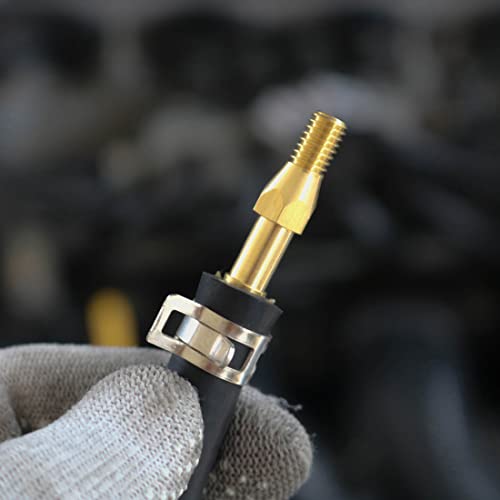 uxcell Spring Band Type Clamp 17mm Inner Dia Fit 17.5-18.2mm OD Hose Fuel Line Silicone Tube Clips Clamp Silver Manganese Steel 10Pcs - Image 4