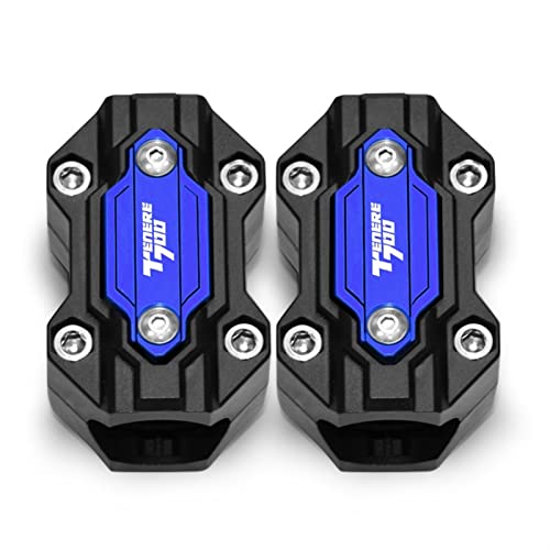 Bloc de protection pare-chocs moto Yamaha Tenere 700 2019 2020 bleu