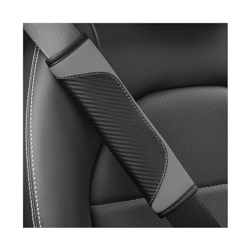 Osilly 2PCS Car Seat Belt Cover, Carbon Fiber Seatbelt Shoulder Protection, Soft Car Seat Belt Strap Cushion Protect Your Neck and Shoulder, Car...