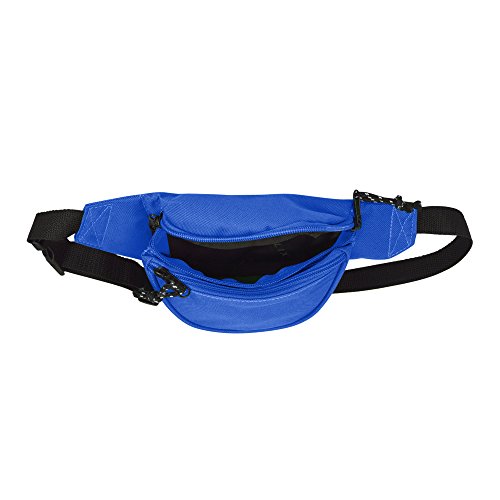 Dalix Small Fanny Pack Waist Pouch S Xs Size 24 To 31 In Royal Blue #TOP4