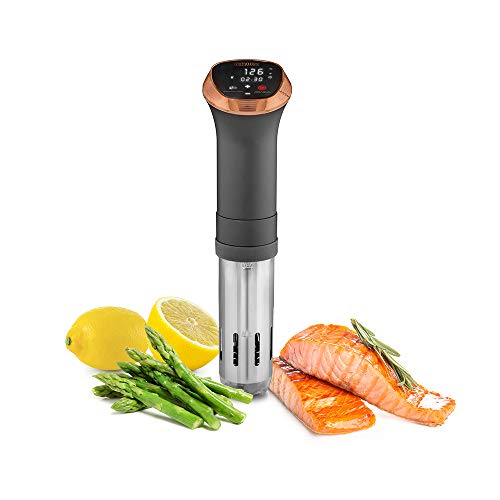 CRUX Sous Vide Professional Style Cooker with Quiet 360-Degree Pump, Copper