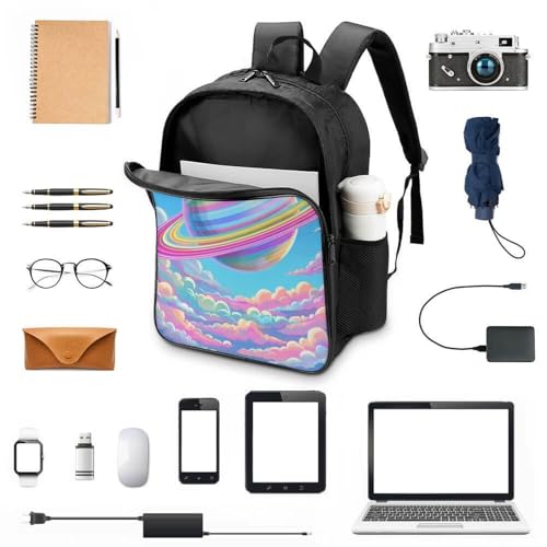 Mochila 3D estampado infantil de dibujos animados con relieve escolar y de viaje 4