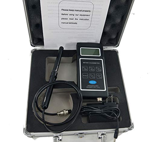 Medidor Gauss AC DC para campo magnético superficie miniatura 4