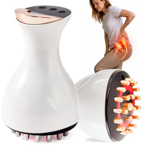 Kitusi Sciatica Pain Relief Devices – Deep Tissue Massager with Multi-Mode Technology, Heat &...