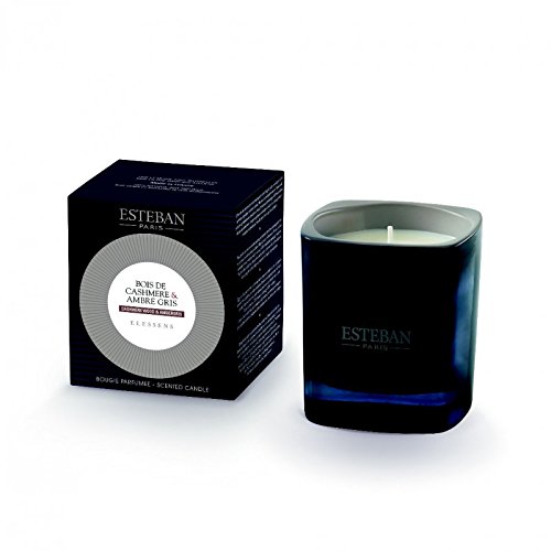 Esteban Collection Elements Duftkerze, Cashmere, Bernstein, Grau