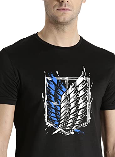 Image of ADRO Men's 100% Cotton Regular Fit T-Shirt