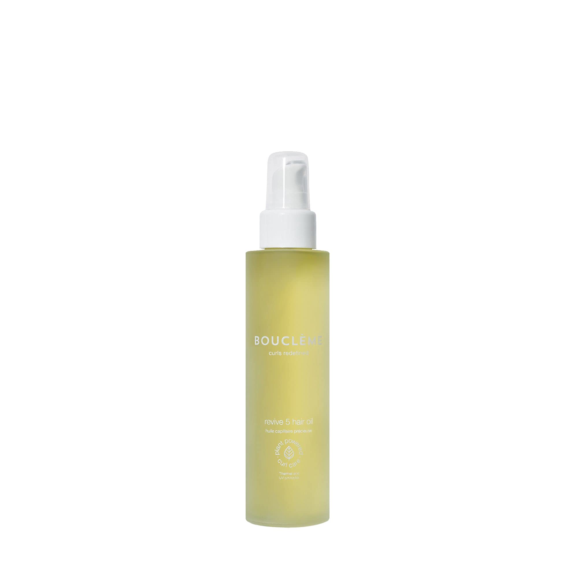 Boucléme Revive 5 Hair Oil Prevent Hair Fall Anti Dandruff Frizz Free Improves Shine And Color Vibrancy 97% Naturally Derived Ingredients And Vegan 100 Ml / 3.3 Fl Oz