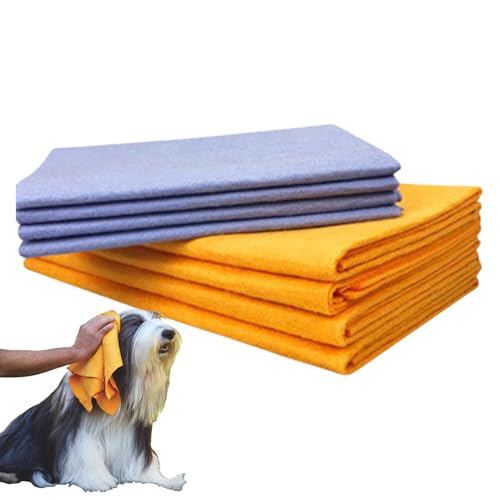 Paño reutilizable shammy - muy absorbente hecho en la cocina, paño de limpieza versátil y tela resistente | lavable a máquina shammy, ideal para secar el coche, limpieza de ventanas, piso inferior