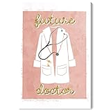 Wynwood Studio People and Portraits Wall Art Canvas Prints 'Future Doctor'...