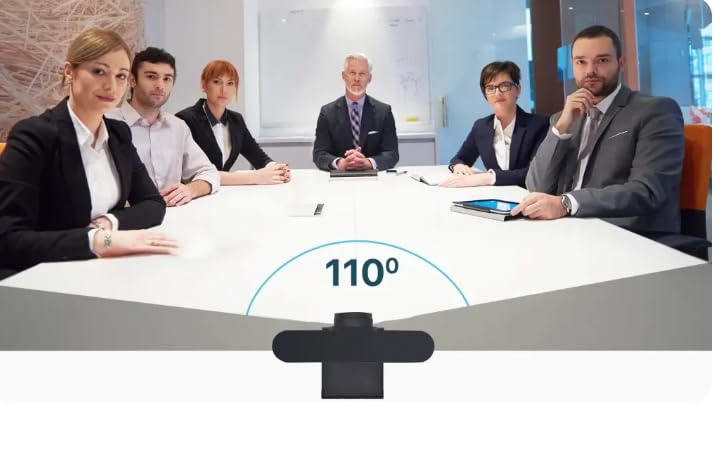Image of Nova X10 Ultra HD 4K Collaboration and Streaming Webcam with in Remote,AI Autofocus,Sony Sensor,Dual Noise Reducing Mics,8X Digital Zoom, Plug & Play, USB-C, Webcam Cover
