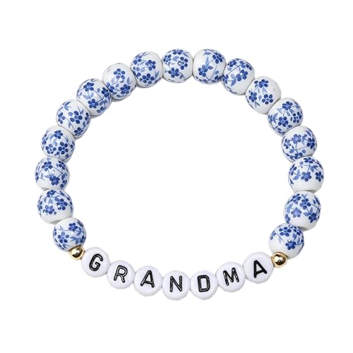 GINAZL Grandma Bracelet, Mothers Day Gifts for Grandma...
