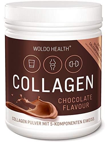 Collagen Powder Supplement Chocolate Taste  500g Sugar-Free Bovine Collagen with 5-Component Protein