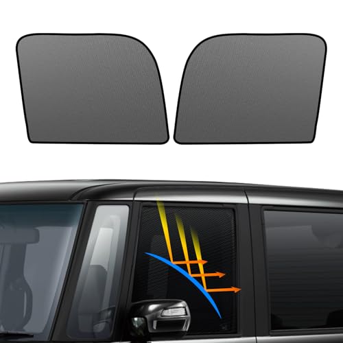 BLUESEATEC ホンダ N-BOX JF3 JF4系 2代目 遮光 メッシュカーテン マグネット式...