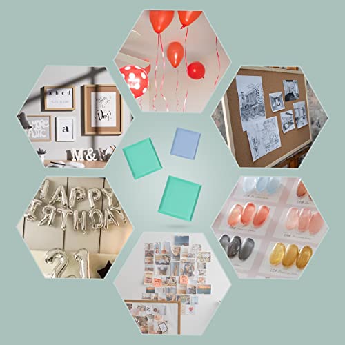 192 Pcs Adhesive Poster Sticky Tack Putty, Removable Mounting Tacky Putty, Multipurpose Wall Reusable Diy Art Handmade Putty For Hanging Pictures Nail Art And Sticky Craft (Blue, Green, Pink, White) #TOP3