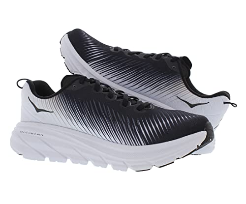 Image of HOKA ONE ONE Rincon 3 Womens Shoes Size 10.5, Color: Black /White