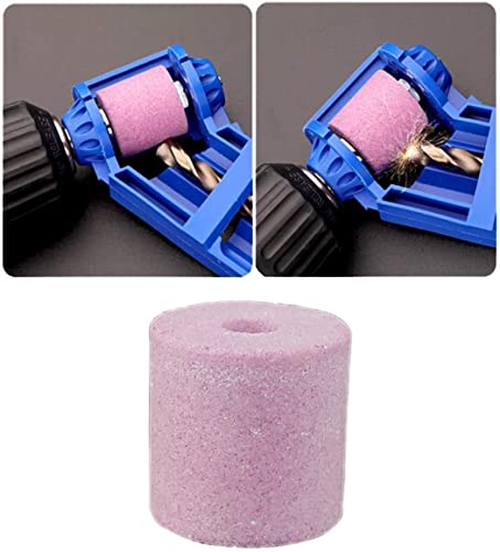 Image of GTC Portable Diamond Drill Bit Sharpener Powered Stone Parts Corundum Grinding Wheel for Iron-Based Drill Bits (Stone Only) (1)