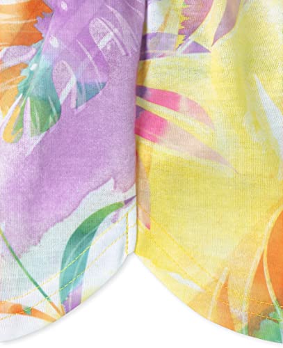 The Children's Place Girls' Pajamas Shorts, Tropical, Large #TOP3