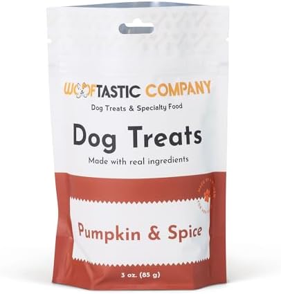 Wooftastic Dog Treats, Pumpkin and Spice, Training & Reward, Limi...