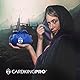 CardKingPro Immense Würfelbeutel mit Taschen – Blau – Kapazität 150+ Würfel – Großartiger Organizer für Würfelsammler, Perfekt für Dungeons and Dragons [Patentiertes Design]