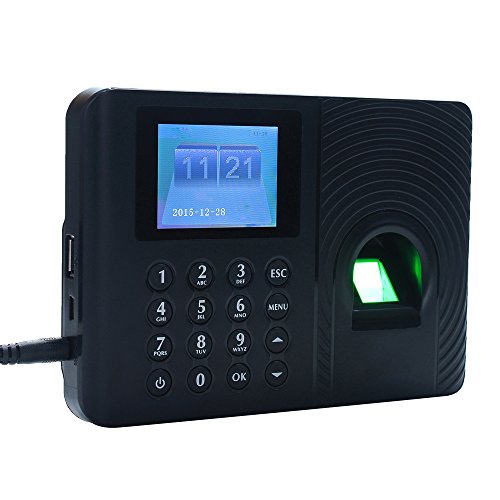 Domary Máquina de comparecimento de senha de impressão digital biométrica inteligente Registrador de