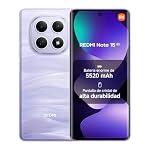 XIAOMI REDMI Note 15 5G Smartphone 8+256GB Morado batería de 5520 mAh