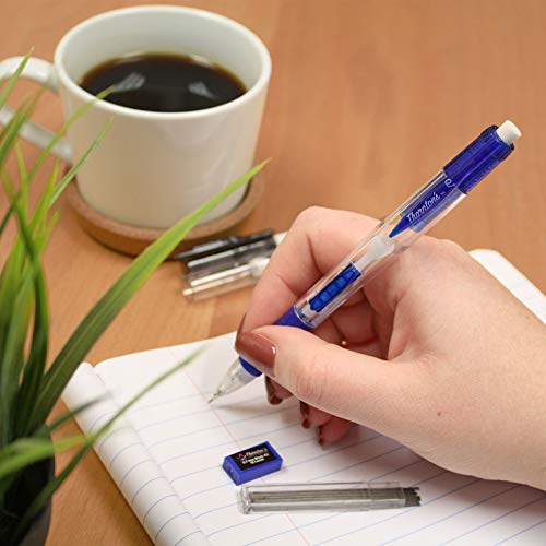 Thornton's Office Supplies Cleargrip Mechanical Pencil Starter Set 0.7Mm Assorted Colors Pack Of 12 For Smooth Writing #TOP1