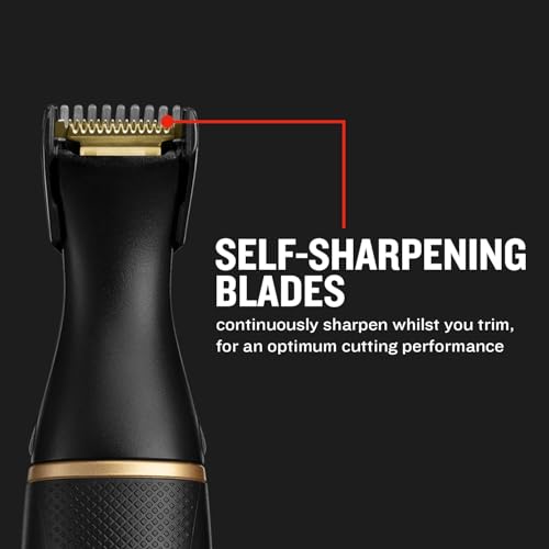 Remington T-Series Detail Grooming Kit (Precision Trimmer with Eyebrow Comb, Nose, Ear, Beard, Adjustable Comb, Rotary Trimmer, Waterproof, Battery-Operated with Battery Included) NE7000