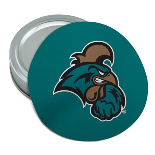 Graphics & More Coastal Carolina University Primary Logo Round Rubber Non-Slip Jar Gripper Lid Opener
