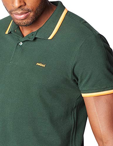 Camisa Polo Lisa Colcci, Masculino, Verde Oliver, P