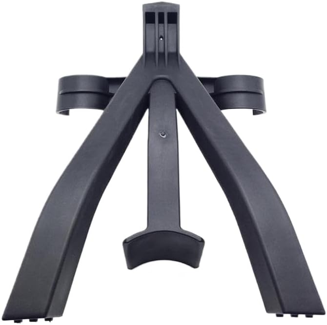 Front Fork Brace Side Stand Plug-in Support Triangle Bracket Compatible with Select Motorcycle Models(Black)