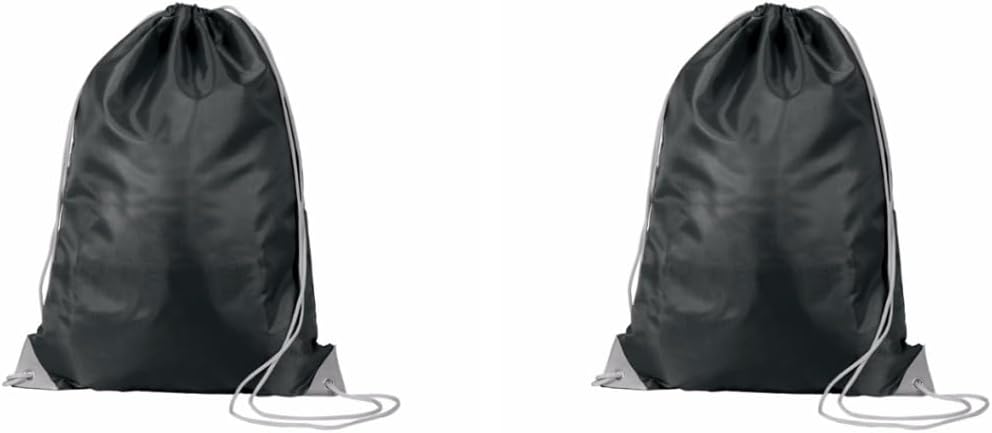 Borsa Per Palestra Scuola Con Coulisse Borsa Sportiva Impermeabile BagBase GYMSAC Con Coulisse, Per Palestra, Scuola, Nuoto, Viaggi Bagbase Bg010 Unisex Kids - Foto 5