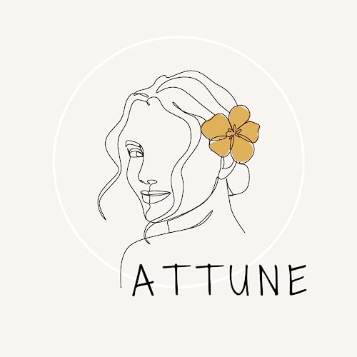 Image of Attune SatinSilkBonnet for Hair with 4 Premium Scrunchies, Adjustable Silk Hair Cap for Sleeping, Satin Bonnet for Curly Hair with Drawstring (Beige)