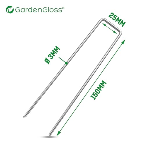 Preisvergleich für GardenGloss Unkrautvlies Gartenvlies Wasserdurchlässig 50g/m2 - Reißfest & UV