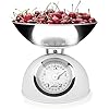 Bilancia Da Cucina Lacor Retro 5kg - Acciaio Inox, Bianco, Precisione 20g, Perfetta Per Casa - Foto 6