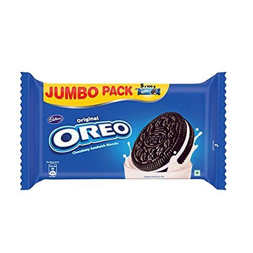 Image of Cadbury Oreo Vanilla Jumbo Pack, 500 g