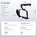 SIRUI Camera Cage with Top Handle and Wrist Strap Kit for FUJIFILM X-H2/X-H2S with NATO Rail, QR Plate for Arca, Cold Shoe, 3/8