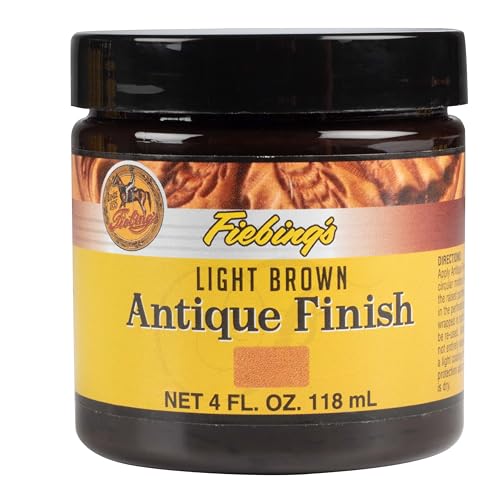 Fiebing's Antique Finish, marron clair, 4 oz