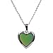 IPOTCH Joya del Corazón Colgante Cambio de Color Emoción Sentimiento Collar