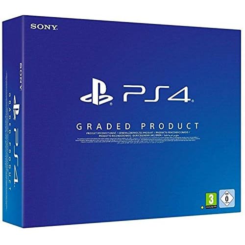 PlayStation 4 Slim - Konsole Generalüberholt (500GB, schwarz, F-Chassis, 12 Monate Herstellergarantie)