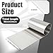 MorningRo 430 Stainless Steel Sheet Metal 24 x 96 Inches 24ga Metal Plates Panel #4 Brushed Finish for Magnetic Mount Board Wall Food Truck Crafting Restaurant Kitchen Floor Trailer Garage Gym